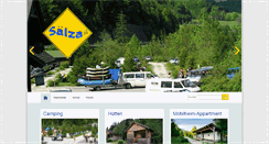Desktop Screenshot of camping-salza.at